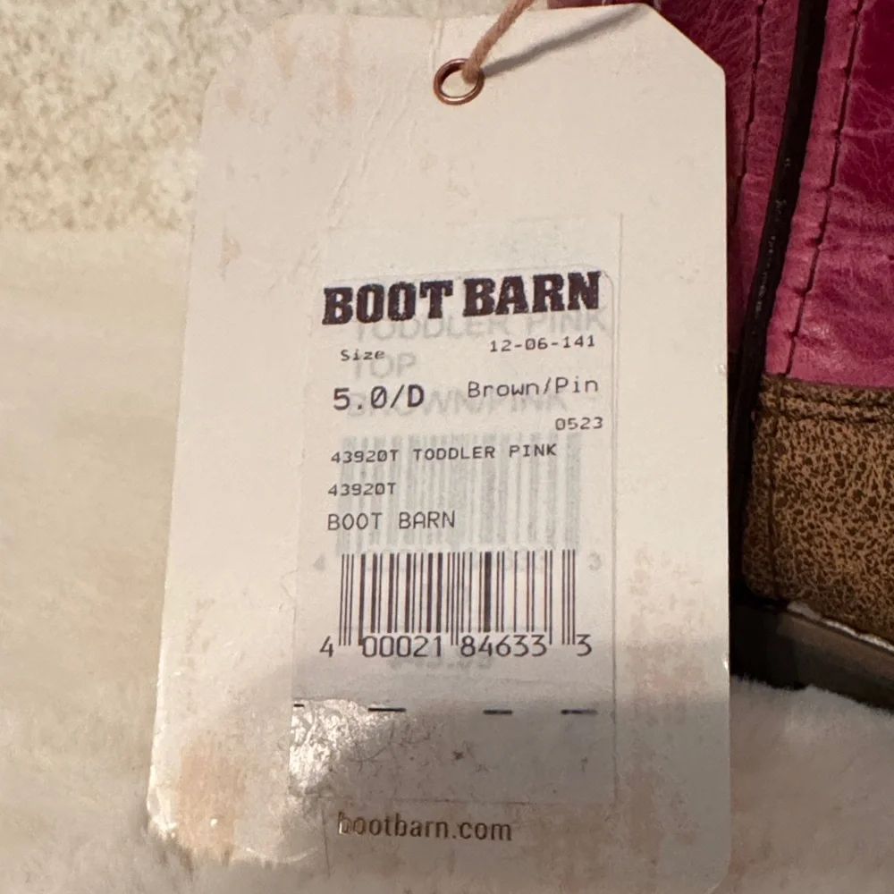 Shyanne Fuchsia and Brown Western Boots